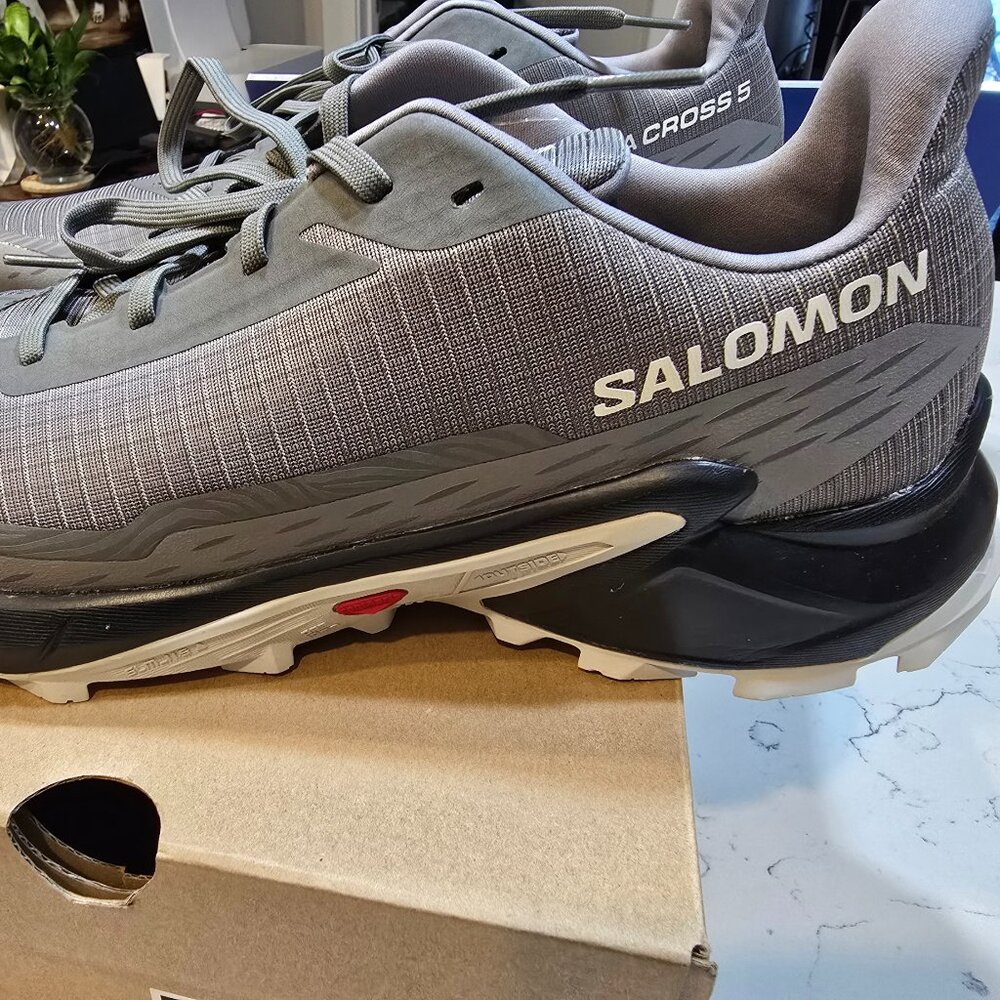 Salomon Men's Alphacross 5 Trail Running Shoe 473133 MENS SIZE 13 NEW HIKING